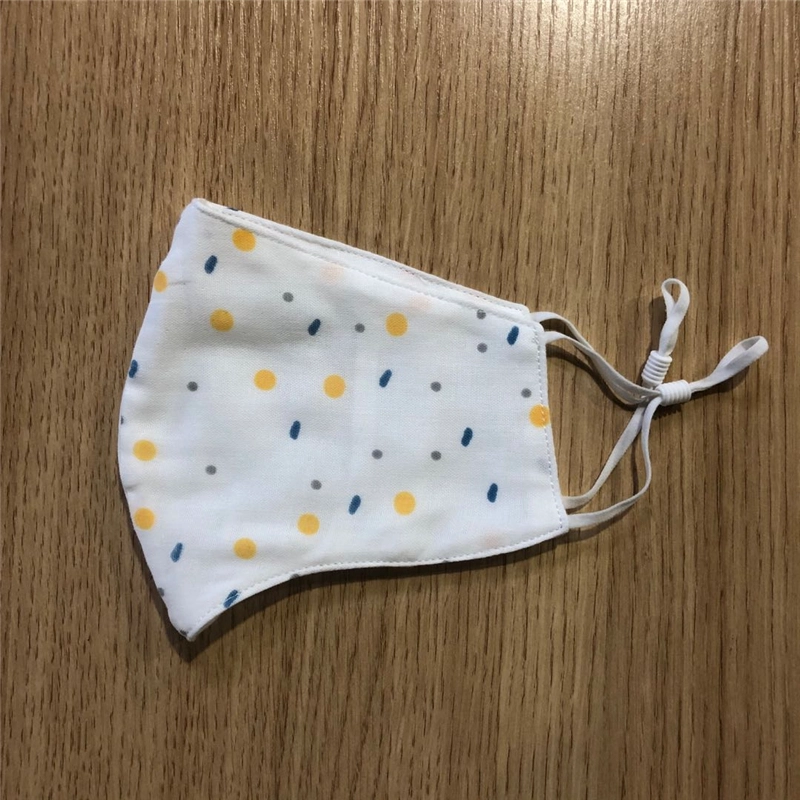 5-laags Pm2.5-filter Anti-stof katoenen gezichtsmaskers