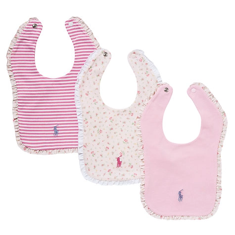 Baby Ruffle Edge Bibs