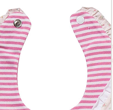 Baby Ruffle Edge Bibs