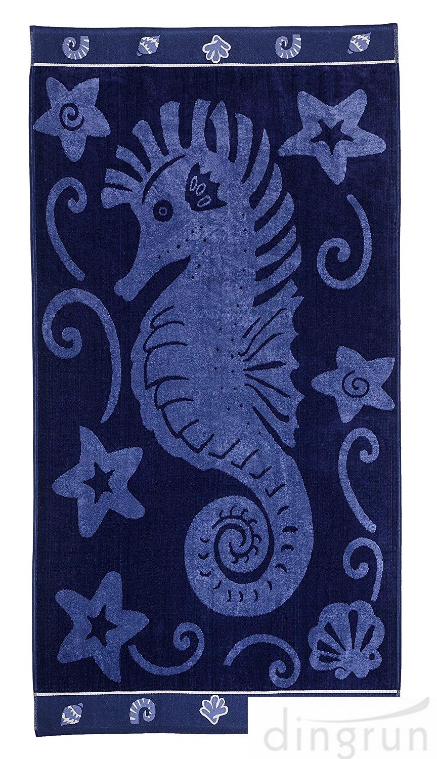 Beach towels in 100% cotton