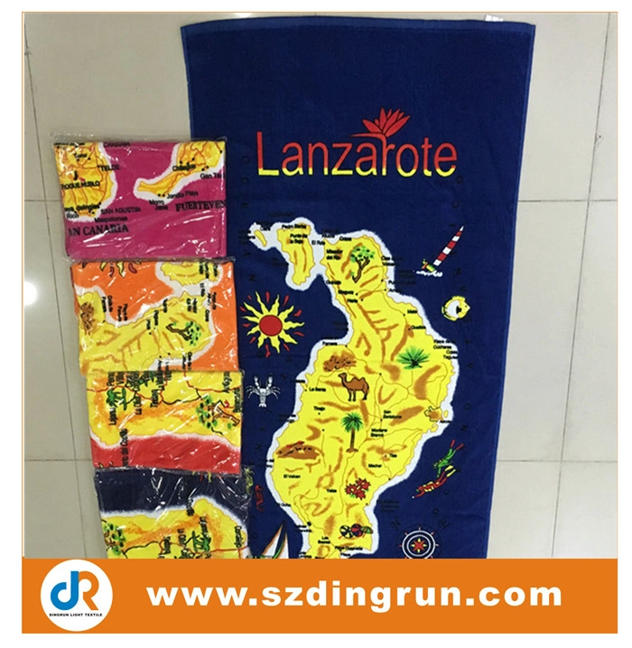 Bulk Wholesale Custom Printing Quick Dry Beach Towel