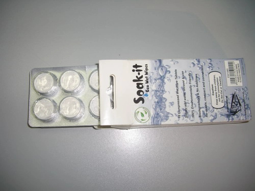 压缩毛巾