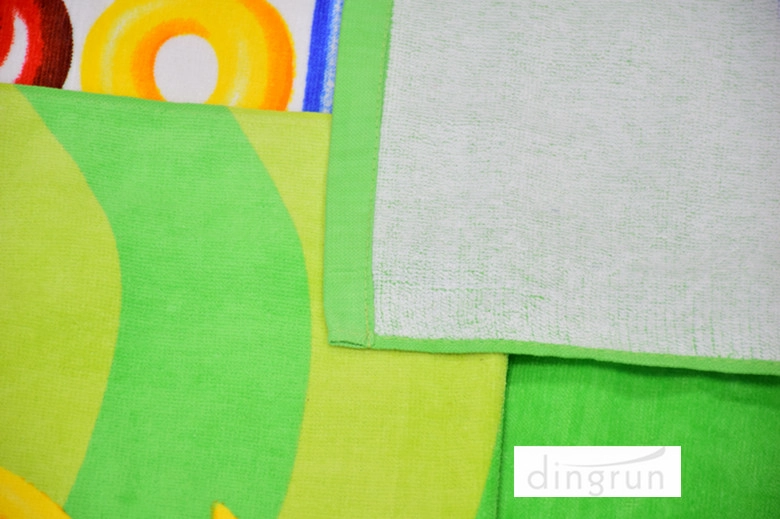 Cartoon Ontwerp Gedrukte Beach Custom Towel For Kids