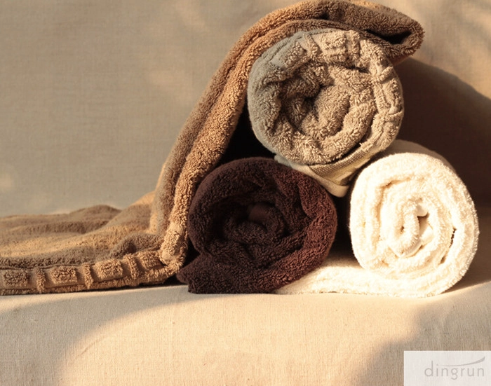 dobby cotton face towel