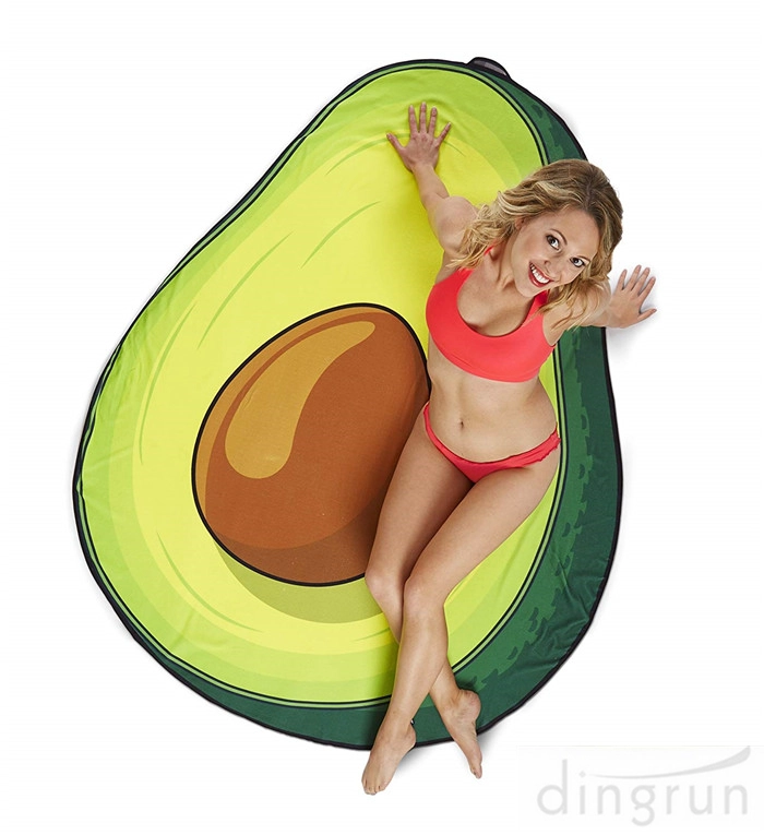 Funny Oversized Special Shaped Beach Towel Ulta Soft Microfiber Towel