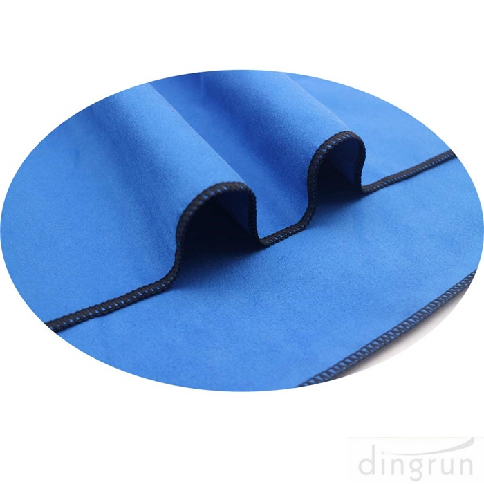 GRS gecertificeerde RPET gerecycled polyester materiaal microvezel handdoek