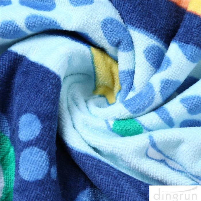 Badhanddoek met kap voor kinderen