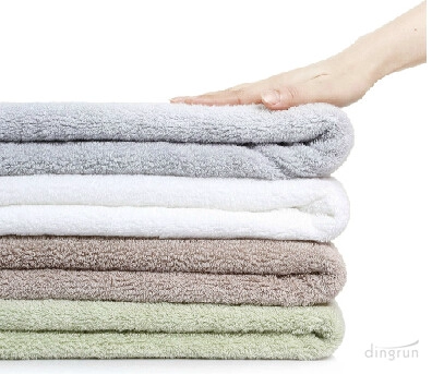 large personalized luxury light color bath towel