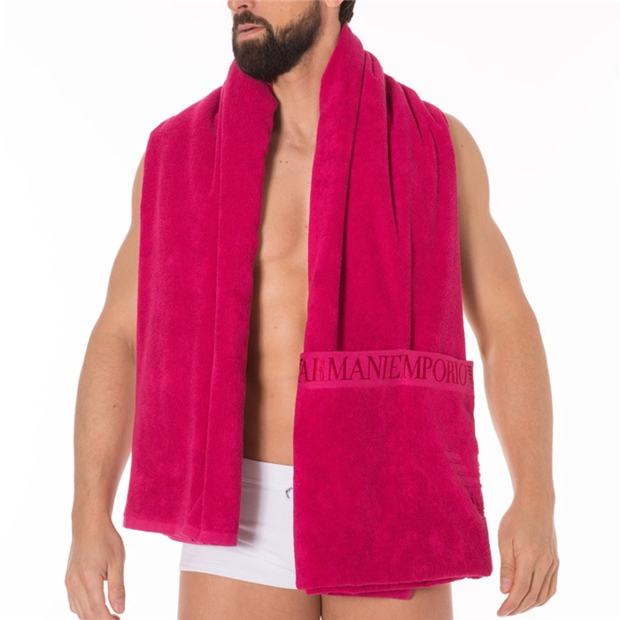 Miami Heat Beach Towel Magenta