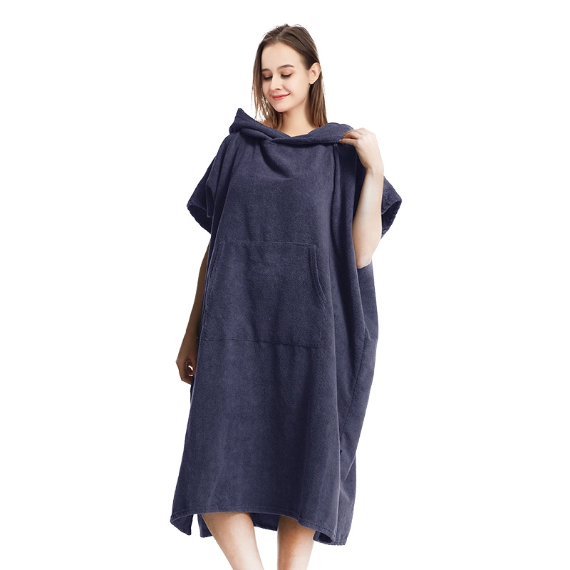Microfiber Beach Towel Hooded Surf Poncho Microfiber Beach Towels For Adults Towel Surf Poncho