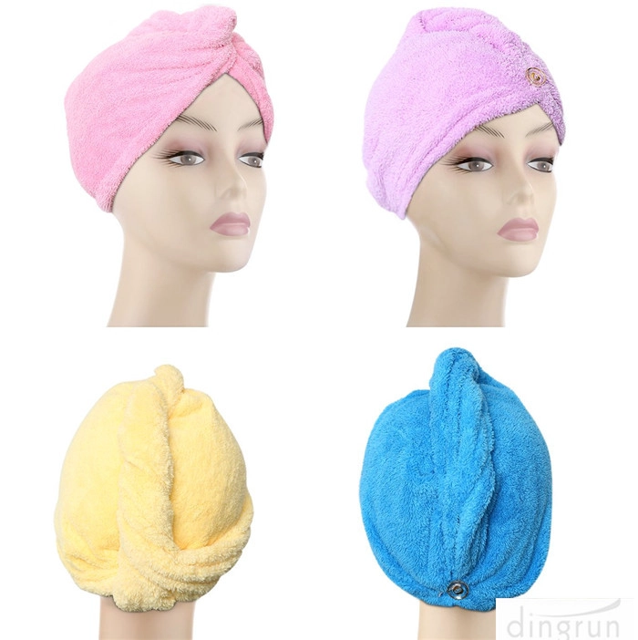 Microfiber Haar Droogende Handdoeken Sneldrogende Lange Haarverpakking
