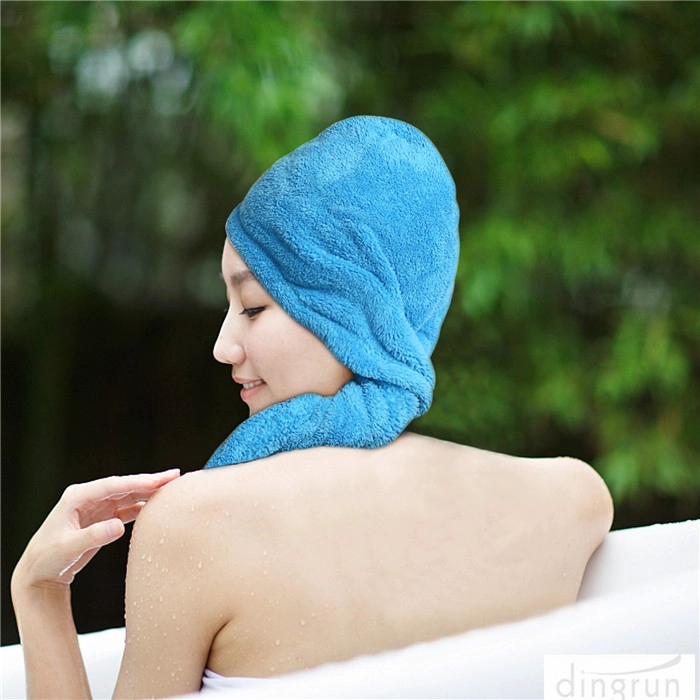 Microfiber Haar Droogende Handdoeken Sneldrogende Lange Haarverpakking
