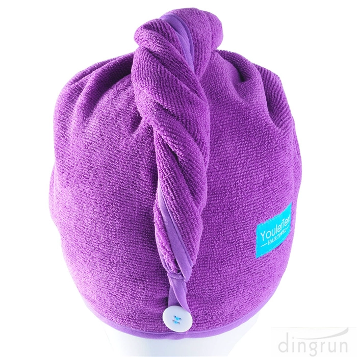 Microvezel haarhanddoekomslag voor dames