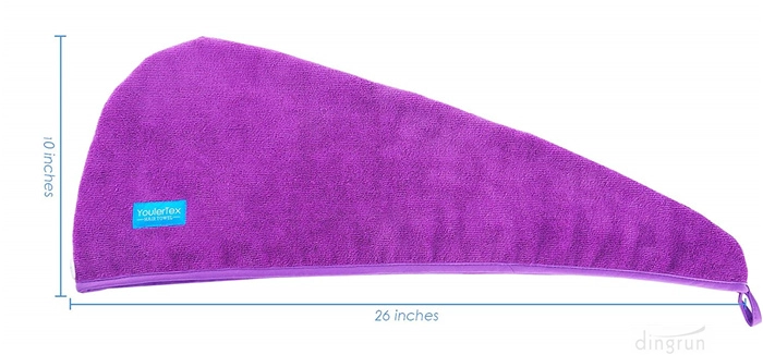 Microvezel haarhanddoekomslag voor dames