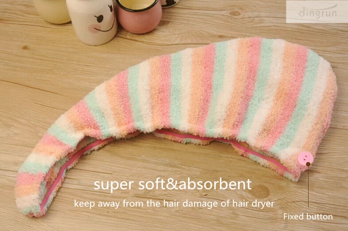 Microfiber haar handdoek