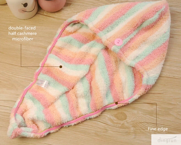 Microfiber haar handdoek
