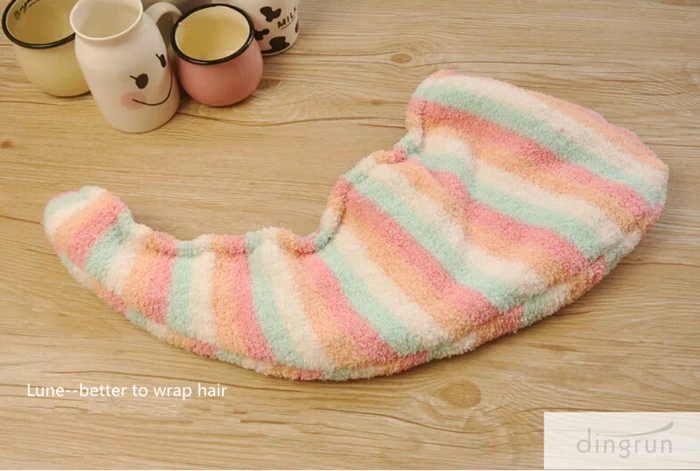 Microfiber haar handdoek