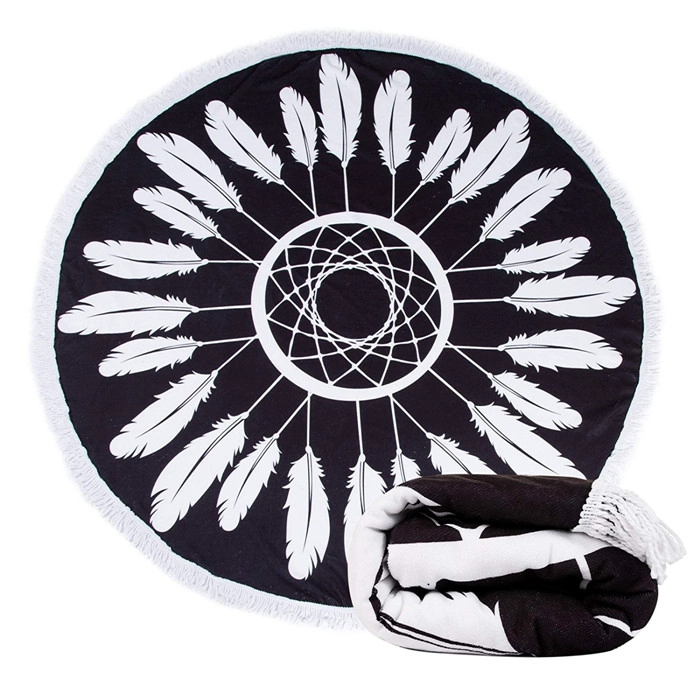 Microfiber l ronde strandlaken
