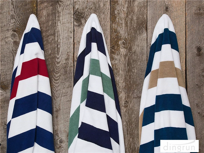 Oversized pluche Cabana strandlaken