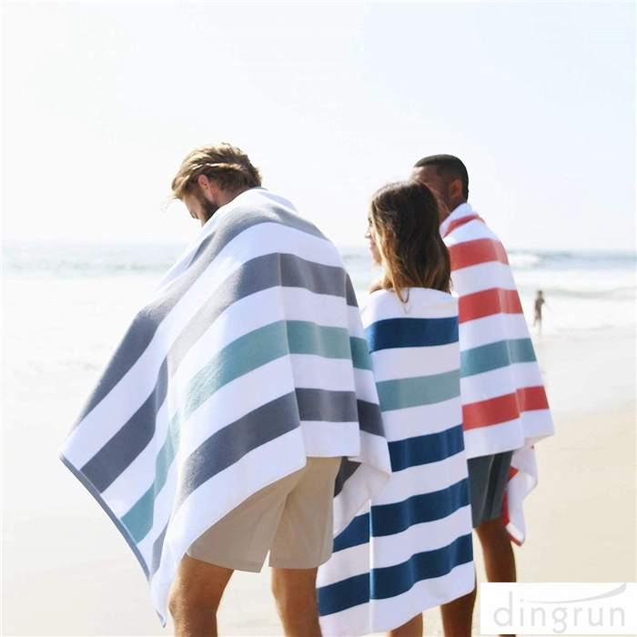 Oversized pluche Cabana strandlaken