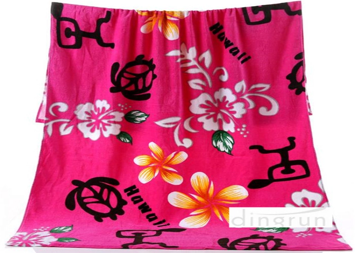 PBK Children Full Color , Thick Absorbent Custom printed Beach Towels 80*160cm
