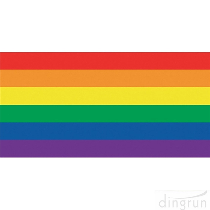 彩虹骄傲海滩毛巾同性恋女同性恋LGBT支持浴室毛巾