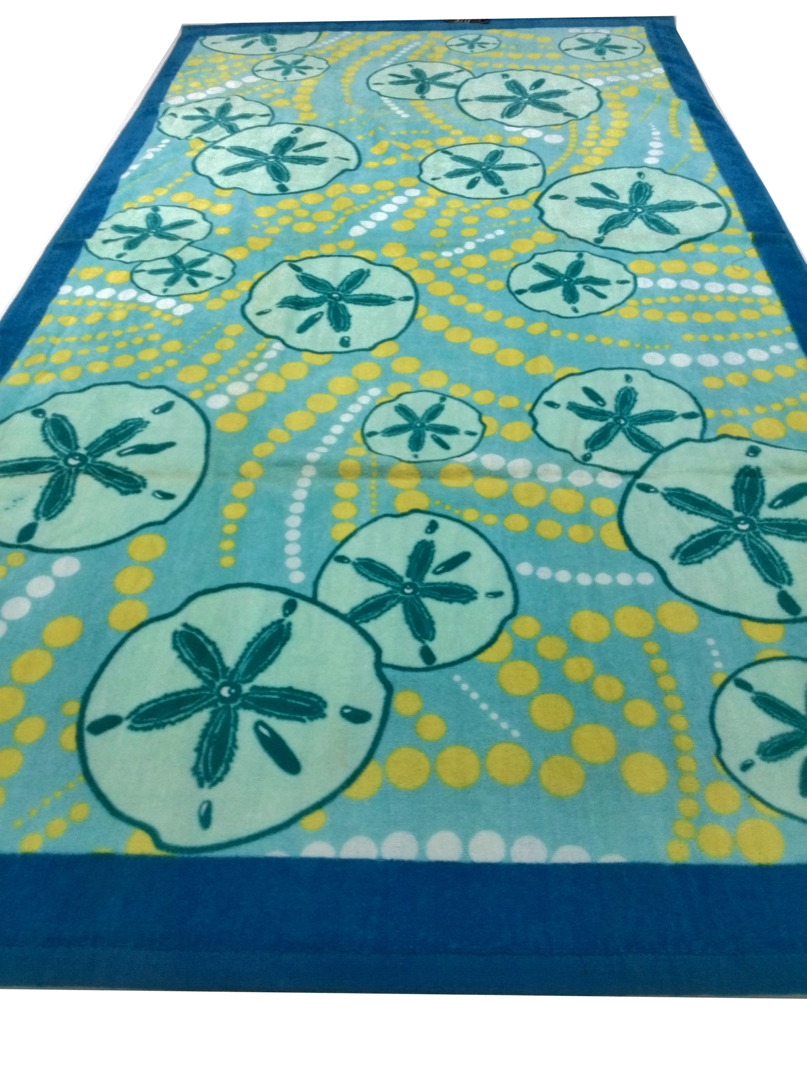Reactive Printed microfiber beach Towel