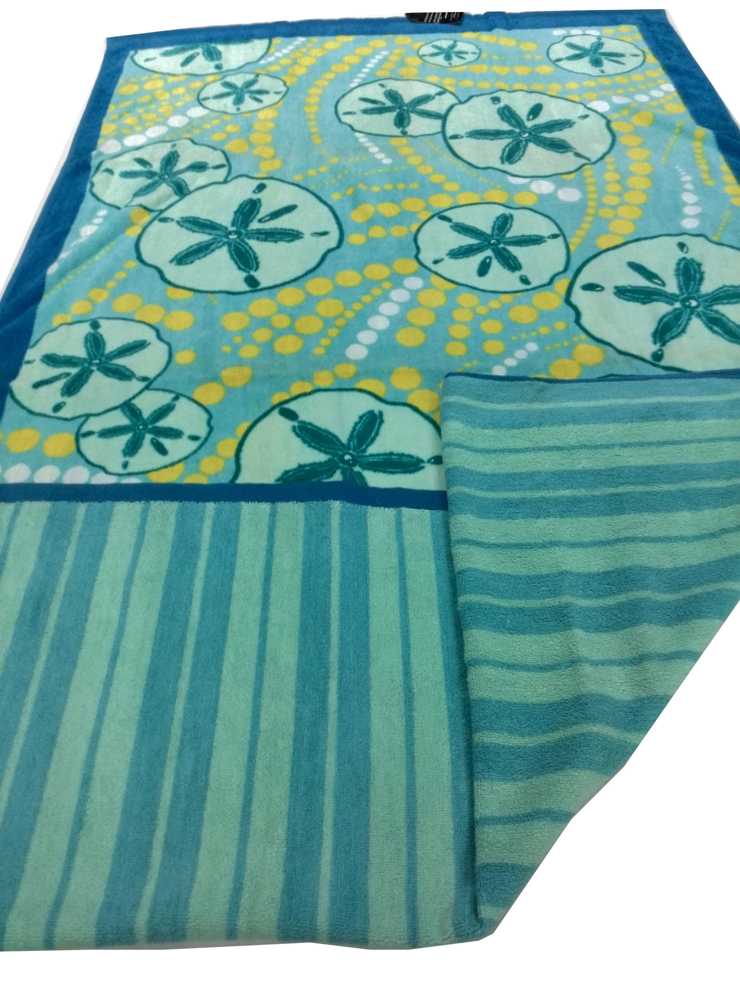 Reactive Printed microfiber beach Towel