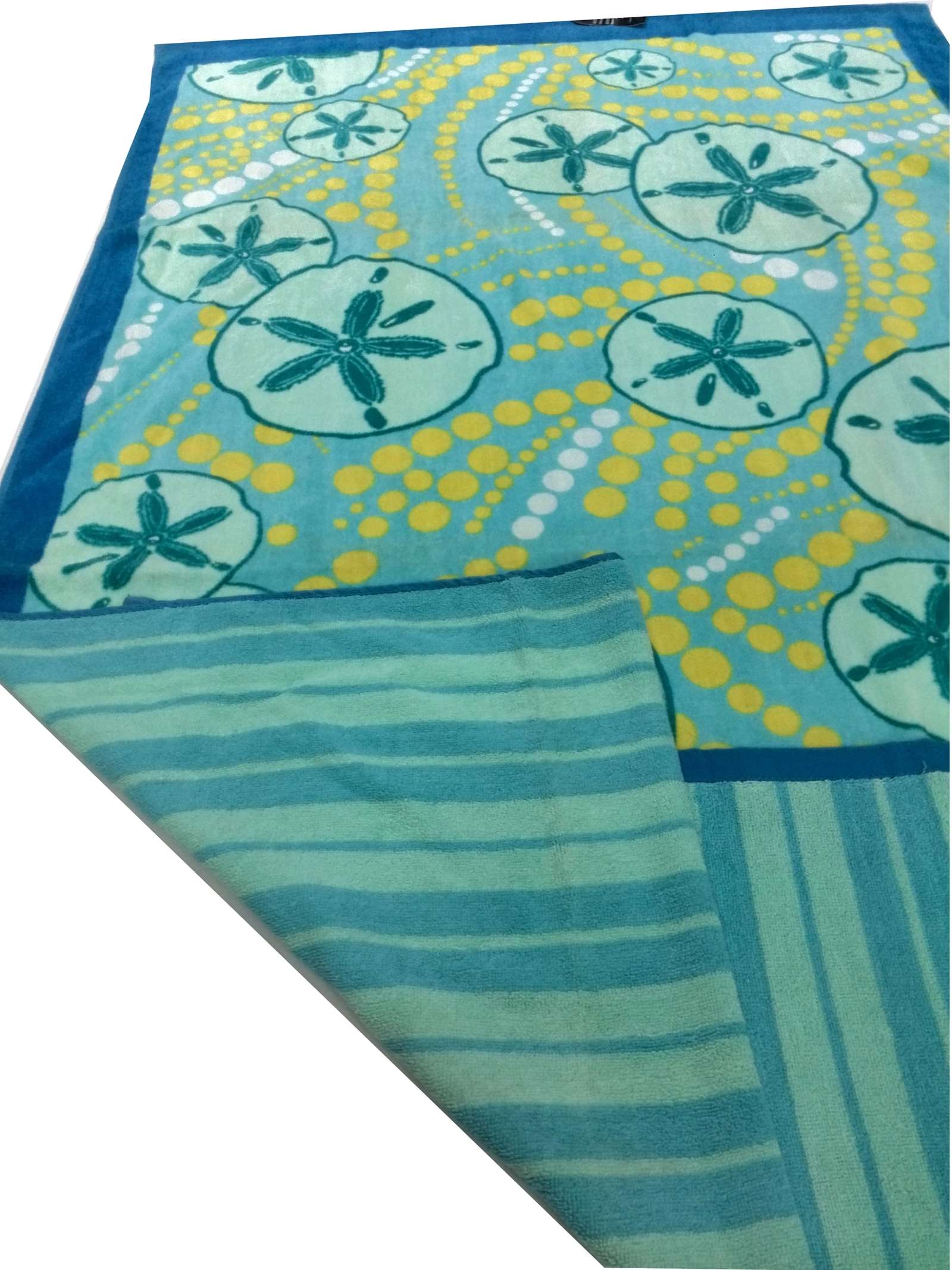 Reactive Printed microfiber beach Towel