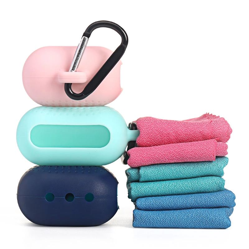 Small Shop Beauty Workout Cold Organic Instant Ice Cooling Towel Customised Logo