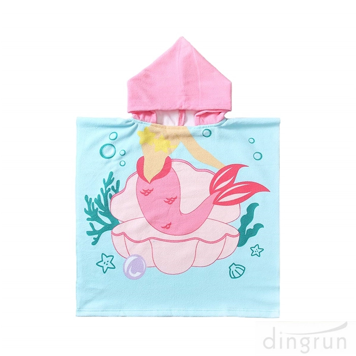 儿童柔软超细纤维沙滩巾