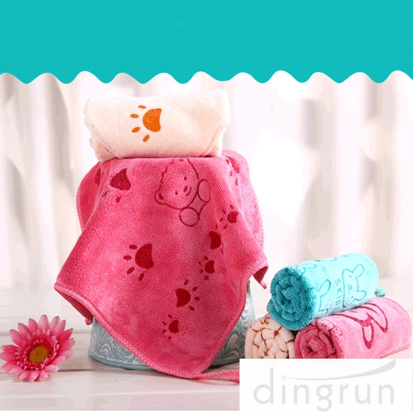 Soft Touch kleur ontwerpen aangepaste microfiber handdoeken milieuvriendelijke