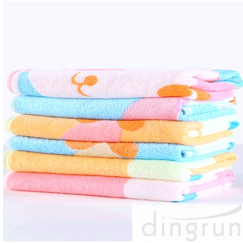 Supper soft 100% Cotton Customized Face Wash Towel AZO Free Dryfast