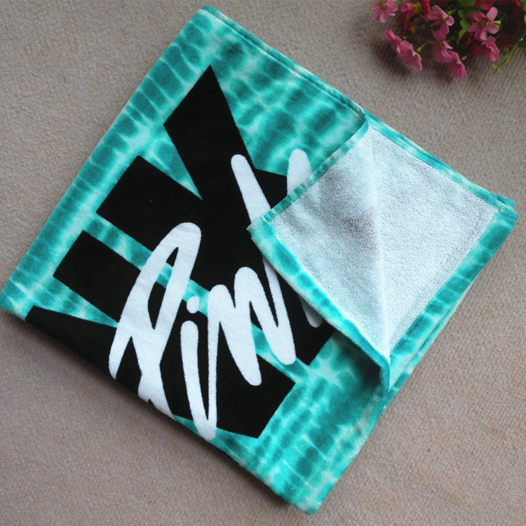 Velour katoenen handdoek voor bad, Roze strandlaken Online, Beste Roze strandlaken