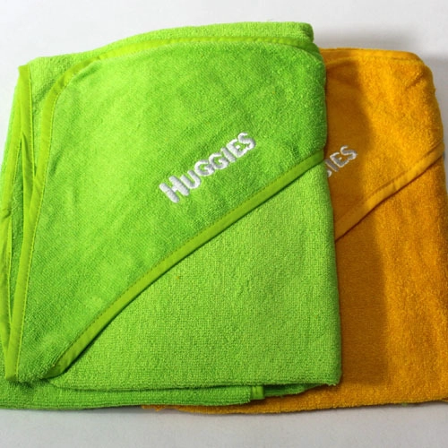 beautiful and comfortable baby hooded towel