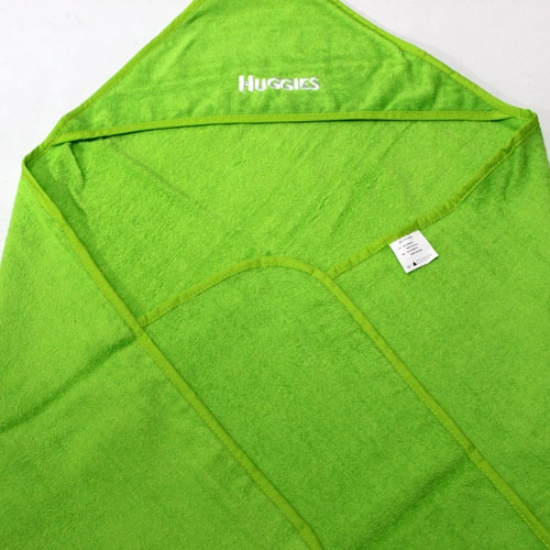 beautiful and comfortable baby hooded towel