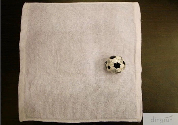 cotton ball shape compressed towel