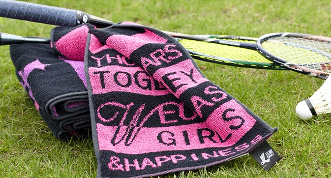 katoenen sportschool handdoek