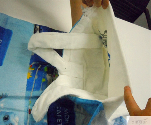 folding beach towel bag