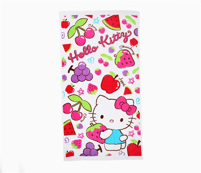 hello kitty beach towel with your own design