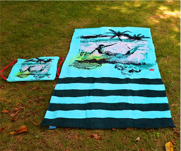 high quality stripe beach towel high quality oversized beach towel bag