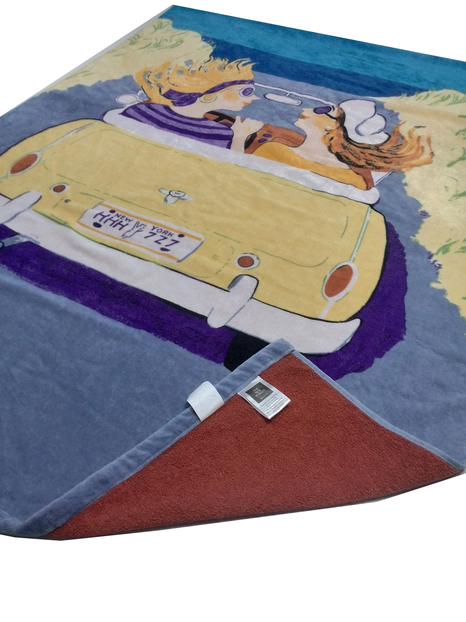 high quality two-side printing beach towel