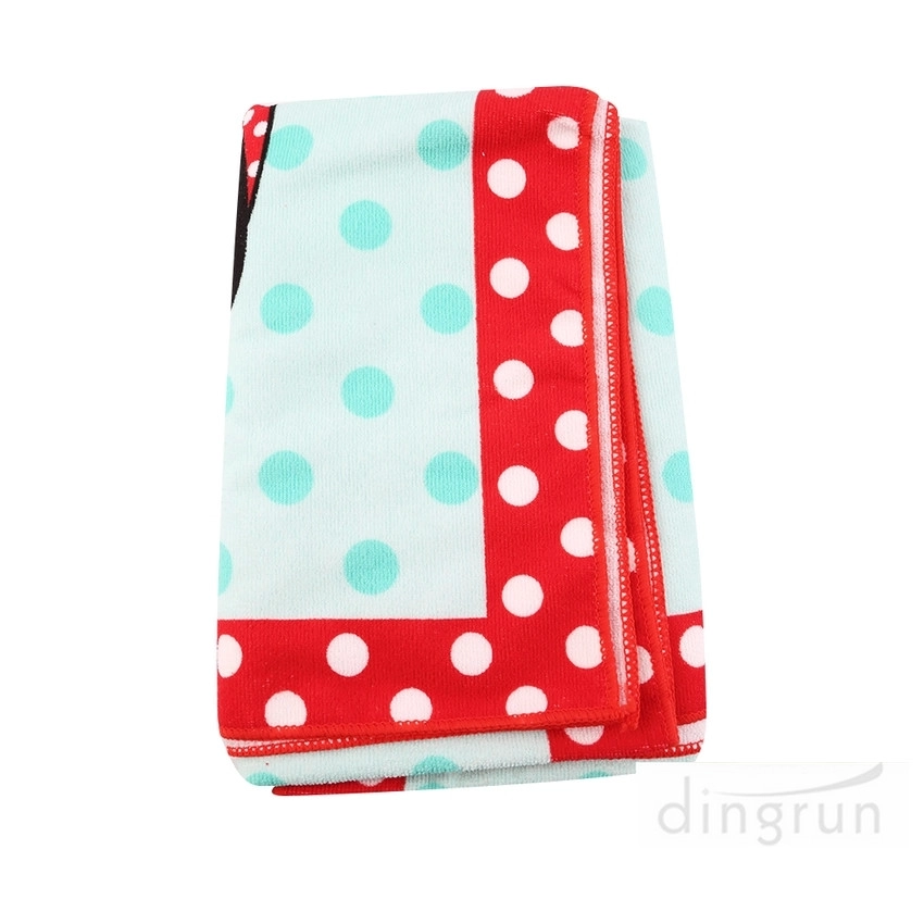 promotionele aangepaste microfiber strandlakens