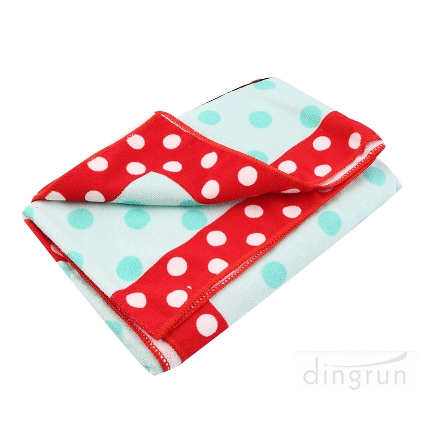 promotionele aangepaste microfiber strandlakens