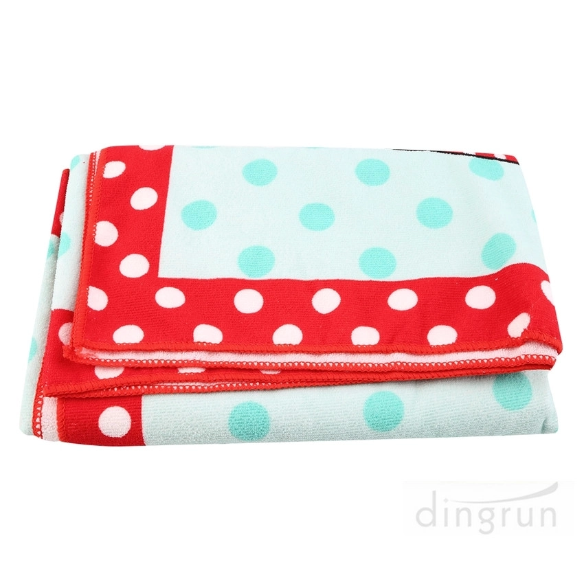 promotionele aangepaste microfiber strandlakens