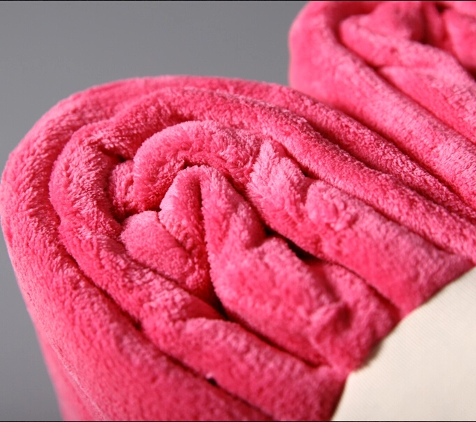 super soft coral fleece blanket