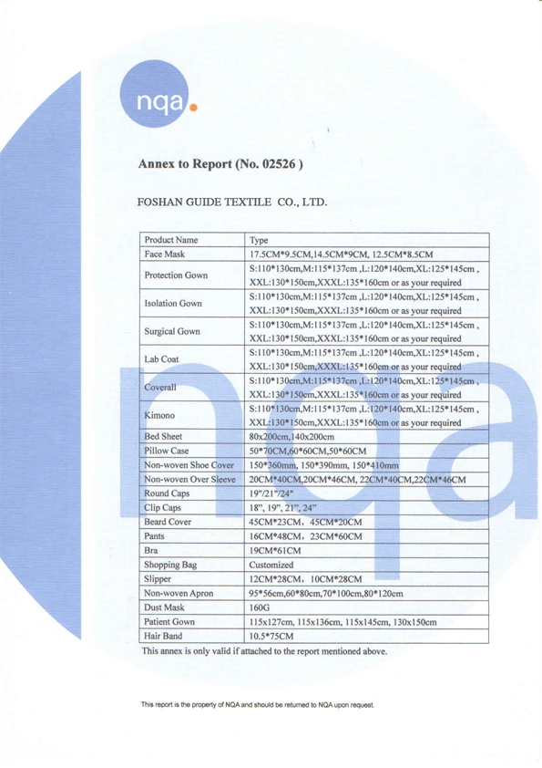 CE for nonwoven product - 2