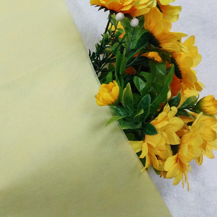 Wrapping Non Woven Fabric Factory, Peanut Embossing Flower Wrap Paper PET Non Woven Fabric, Flower Packing Wholesale In China