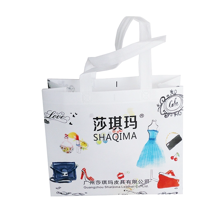 Non Woven Shopping Bag Vendor Customized Logo Printed Non Woven Shopping Bag