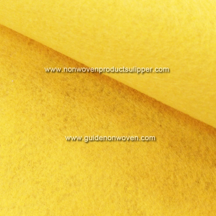 PDSC-Y Yellow Color Manufacturer Needle Punched Non Woven Fabric Felt For Multi Function